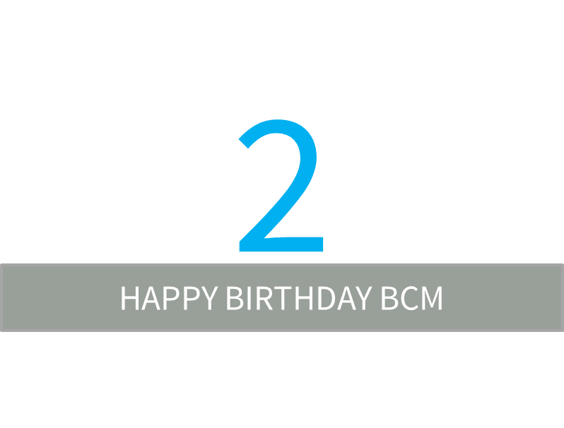 Der BCM feiert 2. Geburtstag